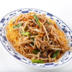 Pan-fried Noodles with choice of Beef, Chicken, Pork, or Vegetable 各式炒麵